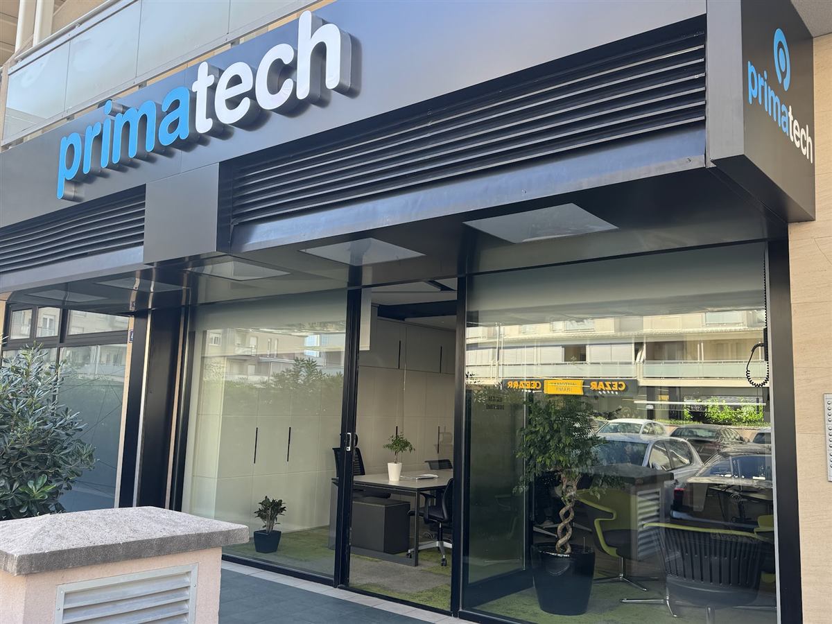 Izlog Primatech-a u Podgorici